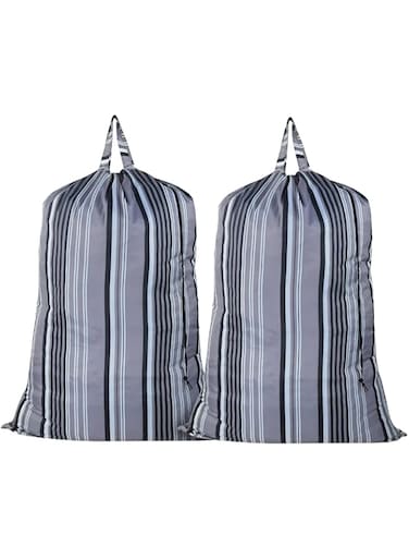 MAIBGALH Laundry Bag with Handles and Drawstring Closure, Laundry Bags Extra Large Heavy Duty, Laundry Room and Dorm Room Essentials, Suitable for Travel and Outdoors, Grey 2 Pack.