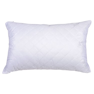 Orion Quilted Pillow, White, 900g