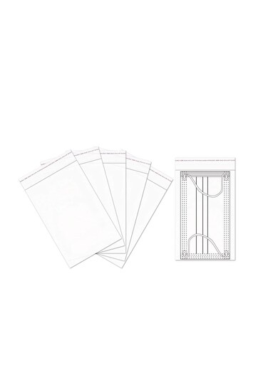 5 x 7 inches Clear Resealable Plastic Cellophane Bags, [350 Piece] Self-Sealing Cello Poly Bags for Food Storage, Prints, A2 A4 A6 Cards, Bakery, Chocolates, Candles, Soaps and More
