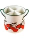 Metal Cutlery Organizer with 4 Compartments   Durable Kitchen Utensil Holder for Home and Restaurant Use   Space-Saving Flatware Caddy