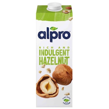 Alpro Hazelnut Drink, 100% Plant Based And Dairy Free, Naturally Free From Lactose, Rich In Nutrients  1L