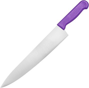 Master 12 Inch Stainless Steel Professional Chef Knife (Purple)