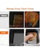 Pack of Disposable Rectangular Air Fryer Paper Liners - Food Grade, Non-Stick &amp; Oil-Proof (220x140x45mm)