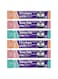 SKY-TOUCH 6Pcs Wet Cat Treats : Lickable Cat Food Wet Squeeze Up Interactive Cat Snack Strips with 3 Flavors (Tuna&amp;Fish Roe, Chicken&amp;Yolk, Salmon&amp;Fish Roe, 16g Each) for All Cats (6Pack 96g)