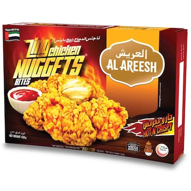 العريش زينغ قطع دجاج ناغتس مقرمشة، 420 غرام