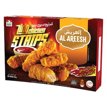 Al Areesh Zing Chicken Strips, 420g