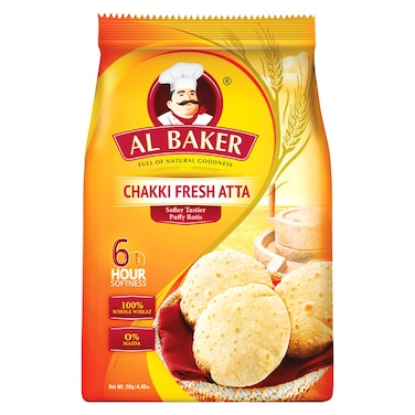 Al Baker, Chakki Fresh Atta Flour, 2kg