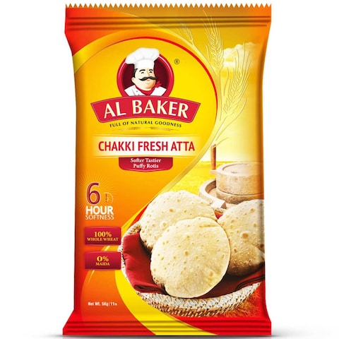 Al Baker Fresh Chakki Atta, 5kg