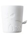 KINTO Mugtail Moose Mug, White, 530 ml, 22774
