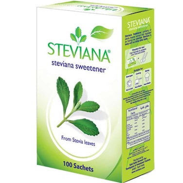 Steviana Sweetener from Stevia Leaves 100 Sachet, 250g