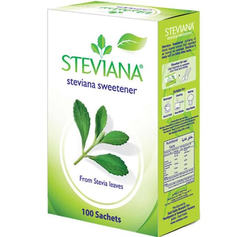 Steviana Sweetener from Stevia Leaves 100 Sachet 250g