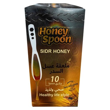 Al Malaky Honey Spoon Sidr Honey, 7g, Pack of 10