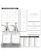 Laundry Labels for Jars, 136 Home &amp; Laundry Stickers Labels, Laundry Room Organization Labels, Office &amp; Kitchen Labels, Cleaning Labels for Jars &amp; Spray Bottles, Linen Closet Labels Household Labels