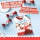 Kinder Schokobons Crispy Bitesize Wafer Biscuit with Cocoa &amp; Milk Centre, Multi Pack, 16 Individually Wrapped Pieces, 89g