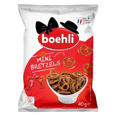Boehli Mini Pretzels Bags, 40g