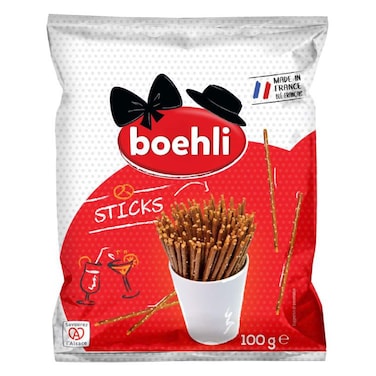 Boehli Mini Pretzels Sticks Bag, 100g