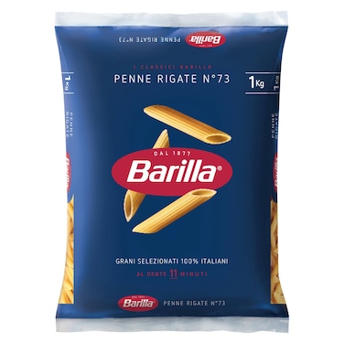 Barilla Penne Rigate Number 73 Pasta, 1kg