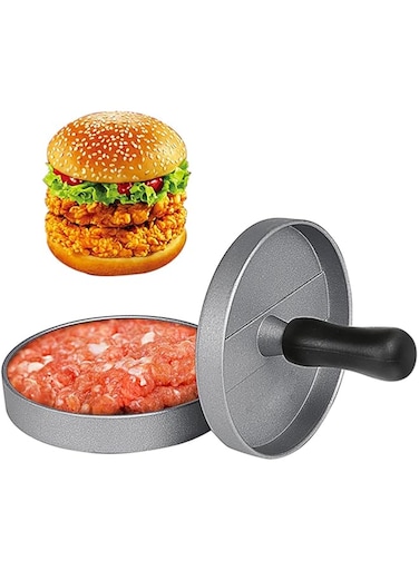 atrccs Hamburg meat filling mould meat filling mould 6-cavity high temperature resistant non stick pot can be used for freezing, barbecue and cooking. It is a good partner for making hamburgers