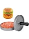 atrccs Hamburg meat filling mould meat filling mould 6-cavity high temperature resistant non stick pot can be used for freezing, barbecue and cooking. It is a good partner for making hamburgers
