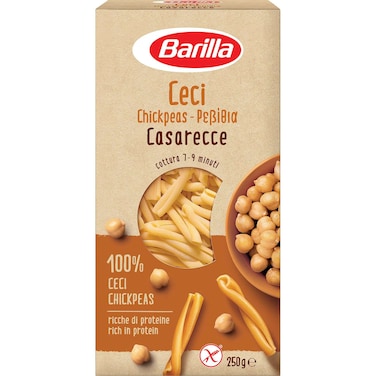 Barilla Gluten Free Casarecce Chickpeas Pasta, 250g