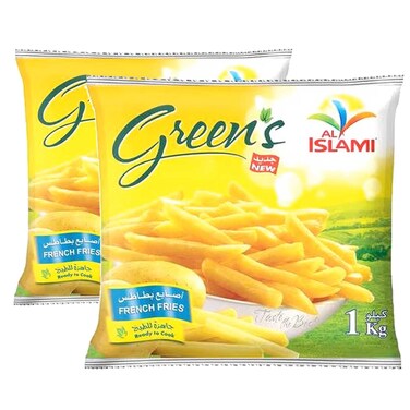 Al Islami French Fries 1kg Pack of 2