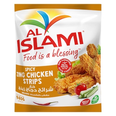 Al Islami Spicy Zing Chicken Strips, 940g