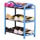 3-Tier Shoe Rack, 62x63x20cm
