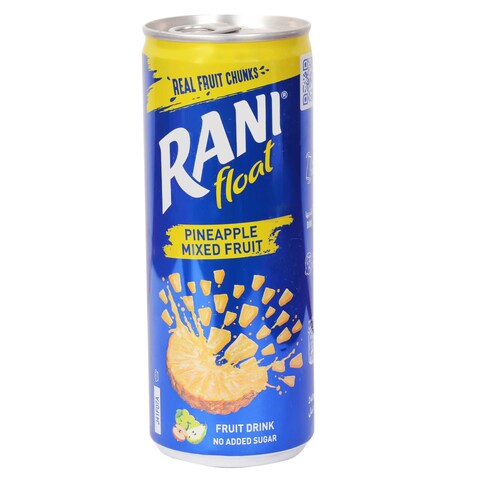 Rani Float Pineapple Can No Added Sugar 100% Fruit Juice 240ml