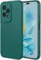 Case for Honor 200 Lite 5G, Liquid Gel Rubber Bumper Case Honor 200 Lite 2024 with Soft Microfiber Lining Cushion Slim Hard Shell Shockproof Protective Cover for Honor 200 Lite 5G 2024 (Green)