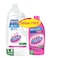 Vanish Liquid Fabric Stain Remover 1.8L for Whites + 500ml Free for Coloured &amp; White Clothes