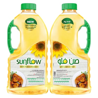 Sunflow, Sunflower Oil, 1.5L Pack of 2