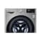 LG Front Loading Washer 10kg F4V5RGP2T With Dryer 7kg Silver