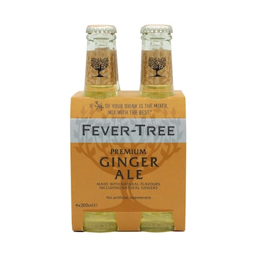Fever-Tree Premium Ginger Ale 200ml Pack of 2