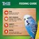 Trill Budgie Seed Mix 500g, Bird Food