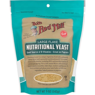 Bob's Red Mill Large Flake Nutritional Yeast Good Source of Vitamin B Gluten Free 142g