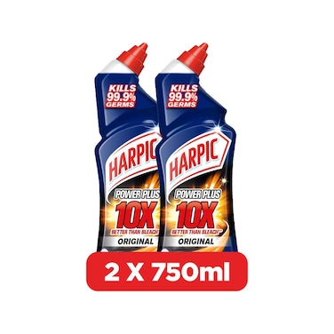 Harpic Original Toilet Cleaner, 750ml Pack of 2
