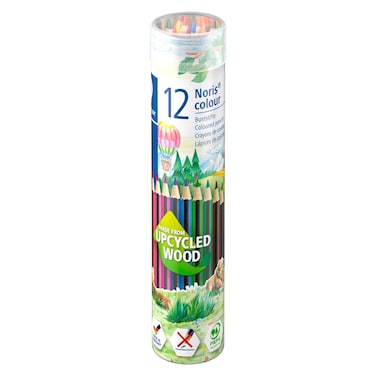 Staedtler Noris Coloured Pencils Set Cylinder Tube 12 PCS