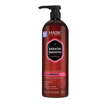Hask Keratin Protein Smoothing Shampoo Brown 1L
