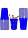 ATOZS Blue Plastic Cups, 16-Ounce Blue Plastic Party Cups (50 Pack) Disposable Plastic Red Cups, Blue 16-Ounce Disposable Plastic Party Cups, Ideal for Weddings, Party&rsquo;s, Birthdays, Dinners, Lunch&rsquo;s