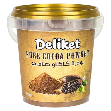 Deliket Pure Cocoa Powder, 100g