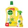Dettol Antibacterial Floor Cleaner Lemon Scent 3 L + All Purpose Cleaner Lemon Scent,  500ml
