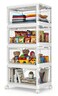 Stackable Plastic Storage Bins with Lids &amp; Wheels &acirc;&euro;&ldquo; Collapsible/Folding Multi-Purpose Containers for Home &amp; Office