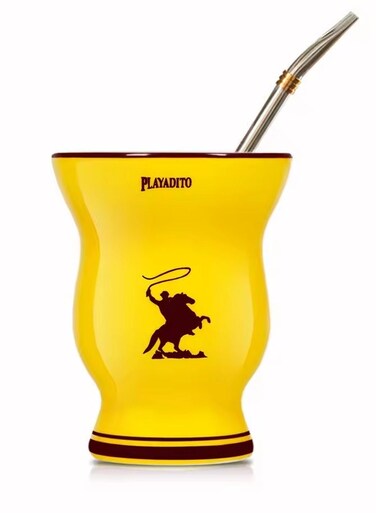 Mate Ceramic Cup 200ml High Quality, Heat-Retaining - Argentina Design