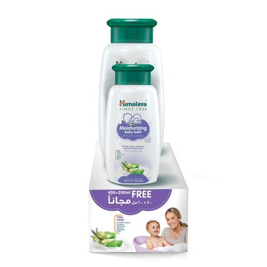 هيمالايا غسول للأطفال الذين يحتاجون إلى ترطيب إضافي، 400 ملل + 200 ملل