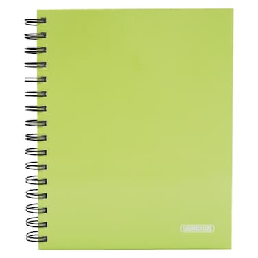 Grandluxe Twin Wire Spiral Notebook, 120 Sheet