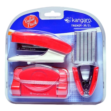 Kangaro Trendy Stapler Set 35/Z4 4 PCS