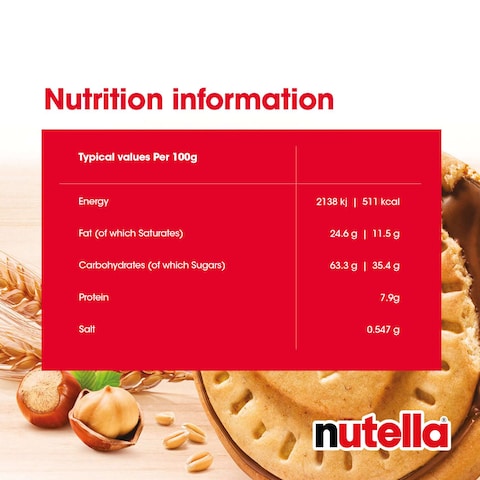 Nutella Biscuit Chocolate Biscuit Pack of 22 Biscuits 304g