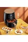 Multifunctional Digital Touch Air Fryer 6L 2400W Black