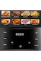 Multifunctional Digital Touch Air Fryer 6L 2400W Black