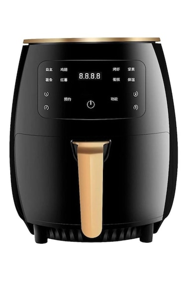 Multifunctional Digital Touch Air Fryer 6L 2400W Black